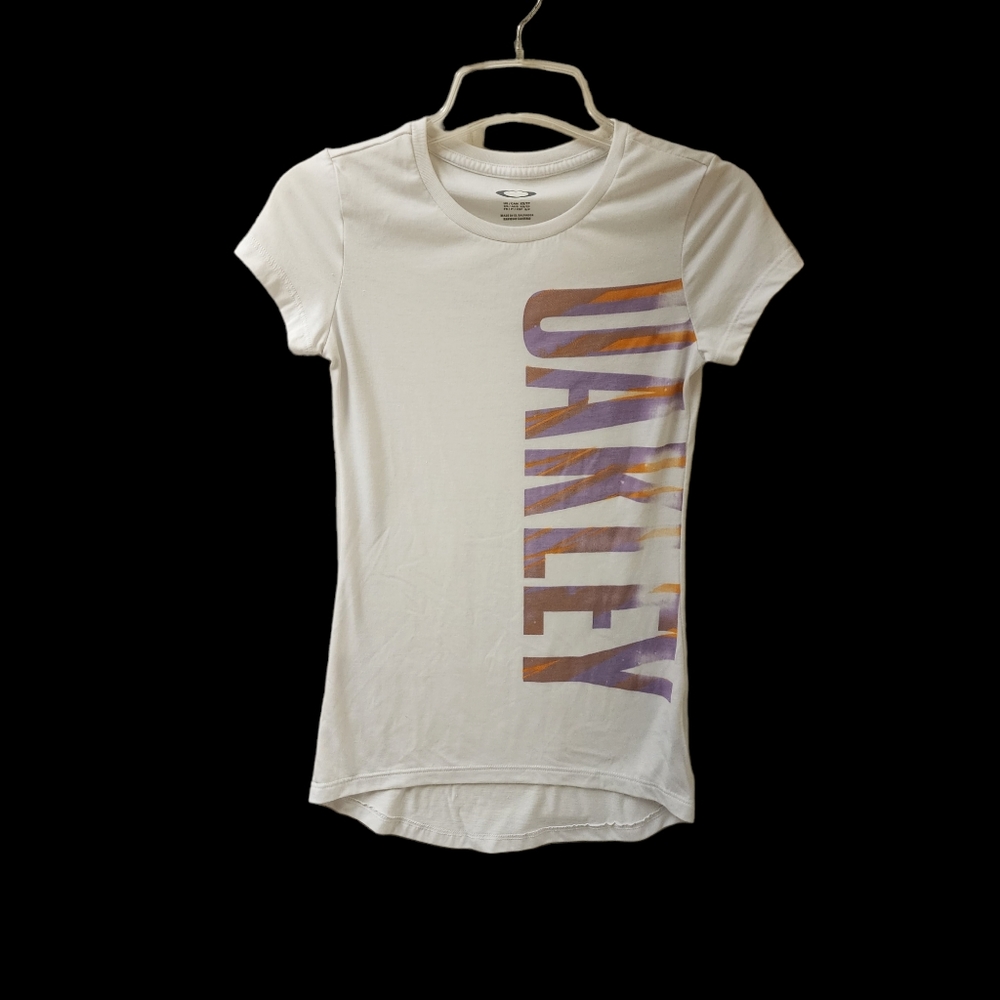 Oakley White/Purple/Orange Top